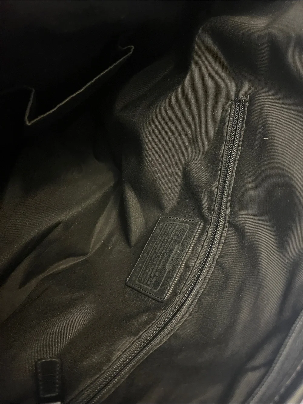 Coach Gray/Black Signature Tote